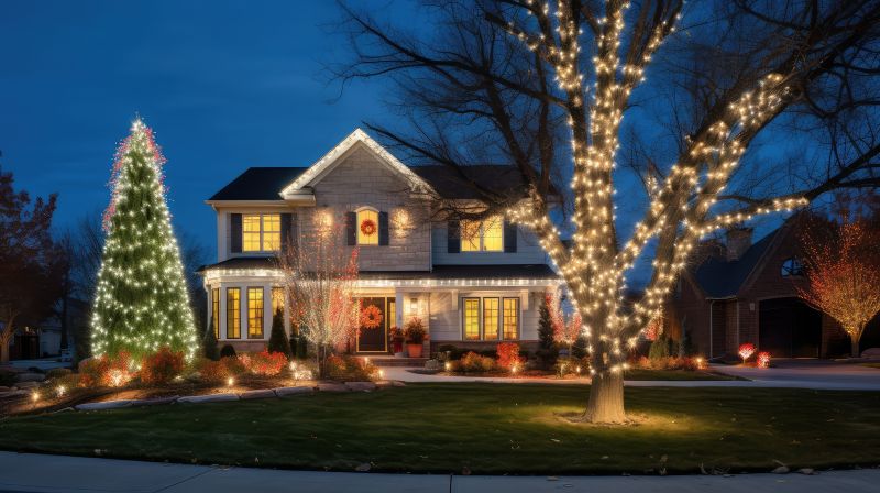 Christmas Lights Installation in Overland Park, KS