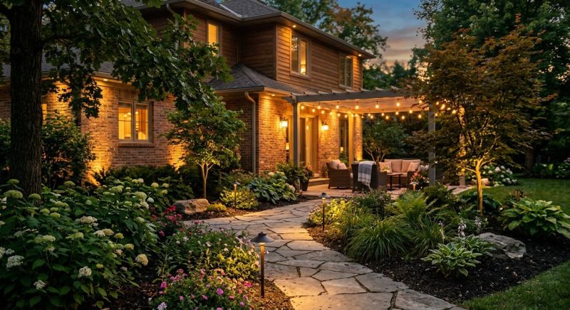 Garden Lighting Installation in Honolulu, HI