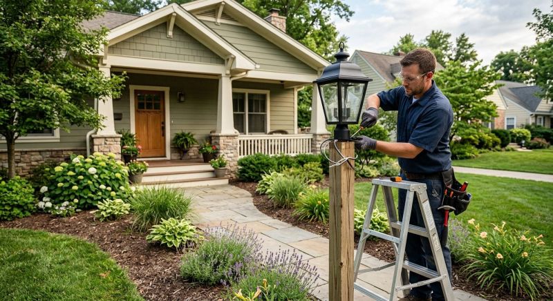 Landscape Lighting Repair in Heber City, UT