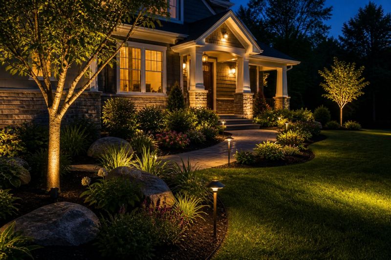 Sidewalk Lighting Installation in Kansas City, MO