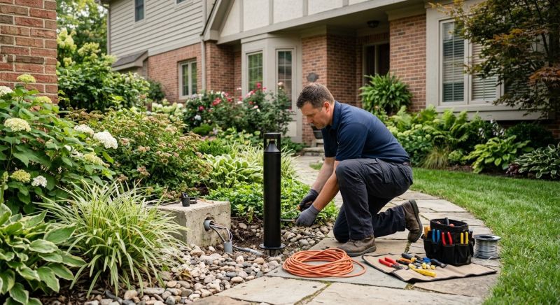 Yard Lights Installation in Kansas City, MO